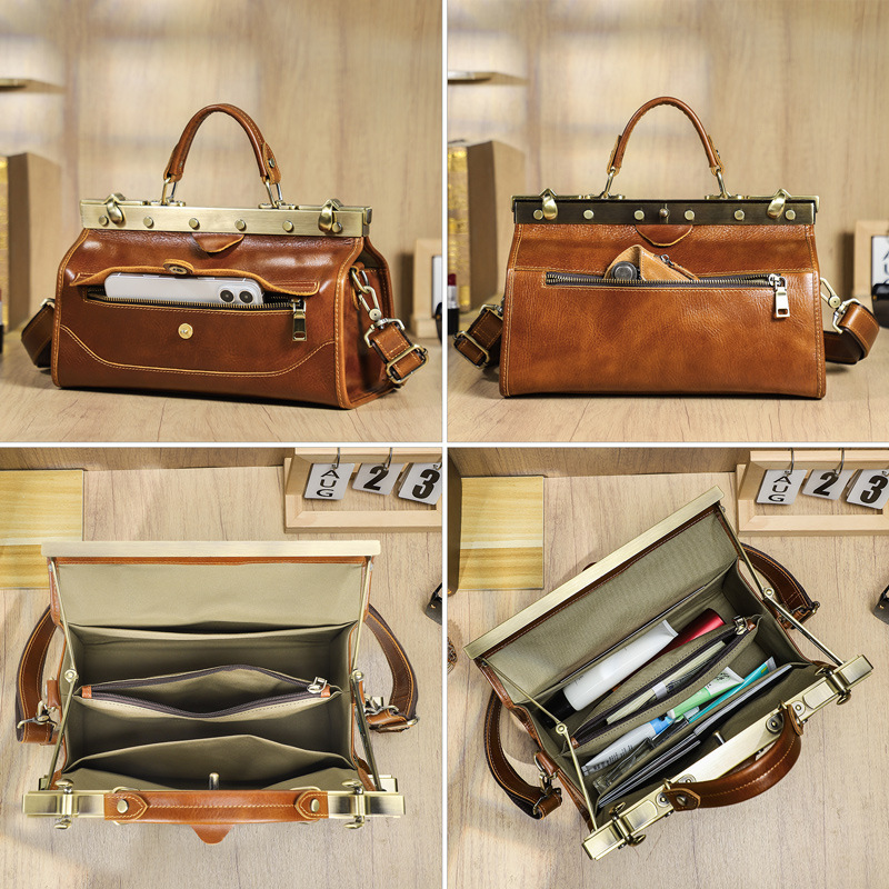 Full Grain Lamb Cowhide Leathe - Luxury Bags Leather ulasan dan harga