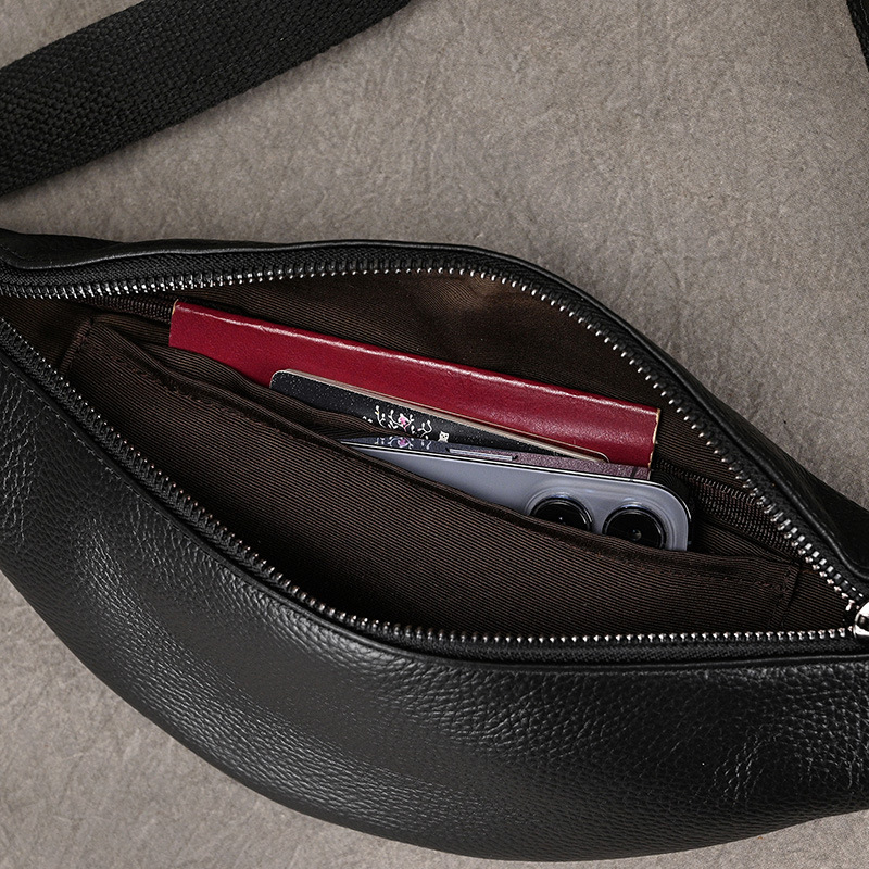 Waist Bag For Men 2024 Genuine - Luxury Bags Leather ulasan dan harga