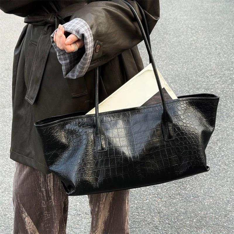 Luxurious Retro PU Soft Leathe - Luxury Bags Tote ulasan dan harga