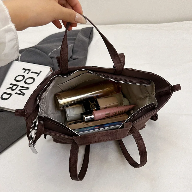 Light Luxury Solid PU Hasp Sho - Luxury Bags Tote ulasan dan harga