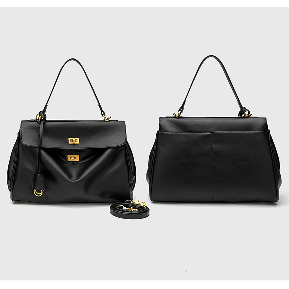 Women's Cow Split Leather Larg - Luxury Bags Tote ulasan dan harga