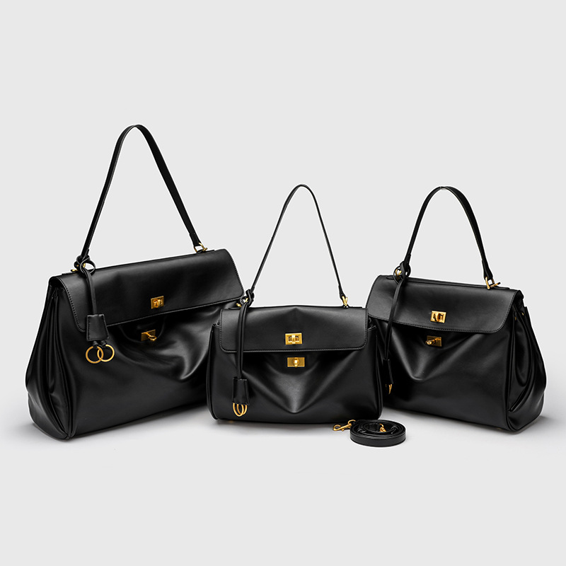 Women's Cow Split Leather Larg - Luxury Bags Tote ulasan dan harga